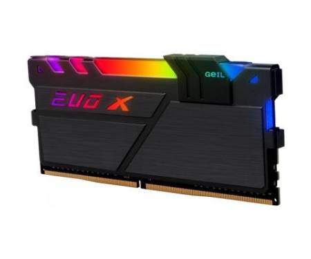Модуль памяти для компьютера DDR4 8GB 3200 MHz Evo X Hybrid Independent Light GEIL (GEXSB48GB3200C16ASC)