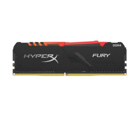 Модуль памяти для компьютера DDR4 8GB 3466 MHz HyperX FURY RGB Kingston (HX434C16FB3A/8)