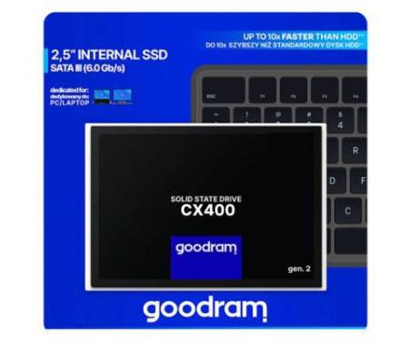 Накопитель SSD 2.5" 128GB GOODRAM (SSDPR-CX400-128-G2)