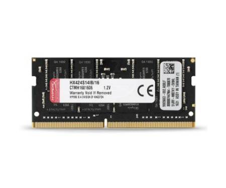 Модуль памяти для ноутбука SoDIMM DDR4 16GB 2400 MHz Kingston (HX424S14IB/16)