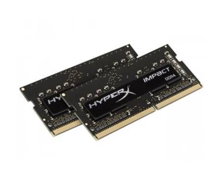 Модуль памяти для ноутбука SoDIMM DDR4 32GB (2x16GB) 2666 MHz HyperX Impact Kingston (HX426S15IB2K2/32)