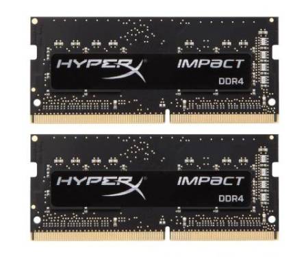 Модуль памяти для ноутбука SoDIMM DDR4 32GB (2x16GB) 2666 MHz HyperX Impact Kingston (HX426S15IB2K2/32)