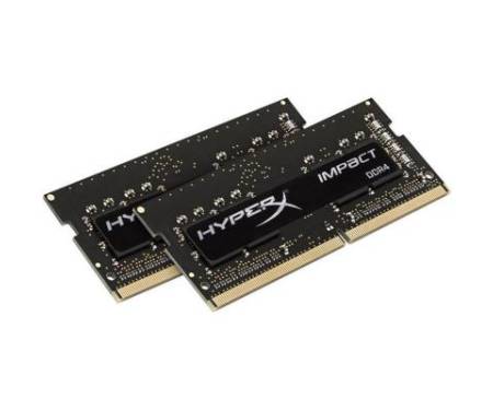 Модуль памяти для ноутбука SoDIMM DDR4 16GB (2x8GB) 2666 MHz HyperX Impact Kingston (HX426S15IB2K2/16)