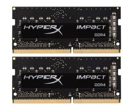 Модуль памяти для ноутбука SoDIMM DDR4 16GB (2x8GB) 2666 MHz HyperX Impact Kingston (HX426S15IB2K2/16)