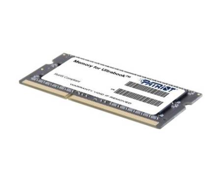 Модуль памяти для ноутбука SoDIMM DDR3L 4GB 1600 MHz Patriot (PSD34G1600L2S)