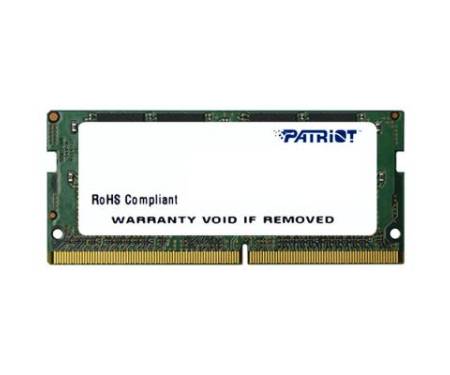 Модуль памяти для ноутбука SoDIMM DDR4 4GB 2400 MHz Patriot (PSD44G240041S)