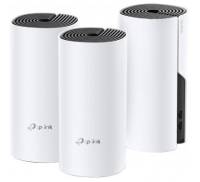 Точка доступа Wi-Fi TP-Link DECO E4 3 pcs AC1200, 2xFE LAN/WAN, MESH, MU-MIMO, Beamformi (DECO-E4-3-PACK)