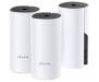 Точка доступа Wi-Fi TP-Link DECO E4 3 pcs AC1200, 2xFE LAN/WAN, MESH, MU-MIMO, Beamformi (DECO-E4-3-PACK)