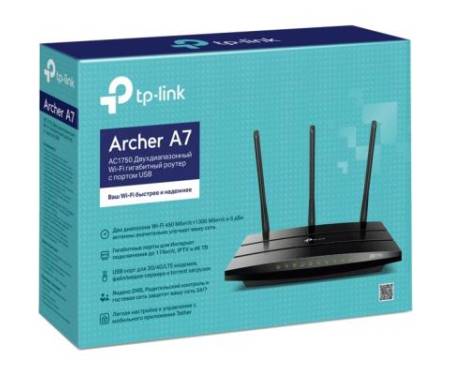 Маршрутизатор TP-Link ARCHER A7 (ARCHER-A7)