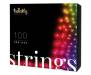 Гирлянда Twinkly Smart LED Strings RGB 100, BT + WiFi, Gen II, IP44 кабель че (TWS100STP-BEU)