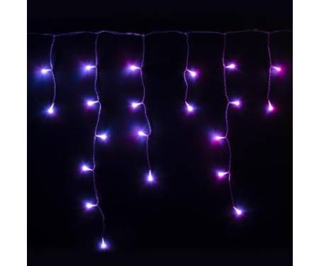 Гирлянда Twinkly Smart LED Icicle RGB 190, BT + WiFi, Gen II, IP44 кабель про (TWI190STP-TEU)
