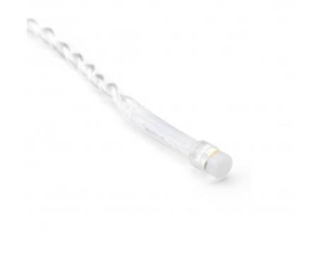 Гирлянда Twinkly Smart LED Icicle RGBW 190, BT + WiFi, Gen II, IP44 кабель пр (TWI190SPP-TEU)