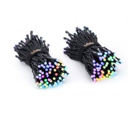 Гирлянда Twinkly Smart LED Strings RGB 250, BT + WiFi, Gen II, IP44 кабель че (TWS250STP-BEU)