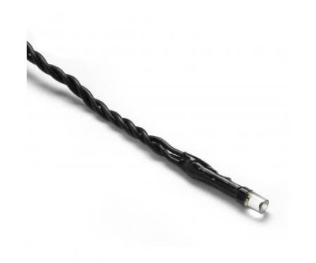 Гирлянда Twinkly Smart LED Strings AWW 250, BT + WiFi, Gen II, IP44, кабель ч (TWS250GOP-BEU)