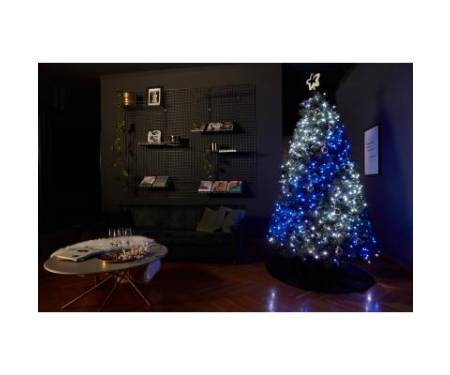 Гирлянда Twinkly Smart LED Strings RGBW 250, BT + WiFi, Gen II, IP44, кабель (TWS250SPP-BEU)