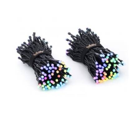 Гирлянда Twinkly Smart LED Strings RGBW 250, BT + WiFi, Gen II, IP44, кабель (TWS250SPP-BEU)