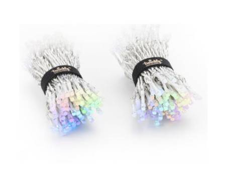 Гирлянда Twinkly Smart LED Strings RGBW 250, BT + WiFi, Gen II, IP44, кабель (TWS250SPP-TEU)