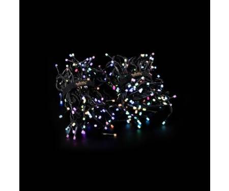 Гирлянда Twinkly Smart LED Cluster RGB, 400, BT + WiFi, Gen II, IP44 кабель ч (TWC400STP-BEU)