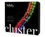 Гирлянда Twinkly Smart LED Cluster RGB, 400, BT + WiFi, Gen II, IP44 кабель ч (TWC400STP-BEU)
