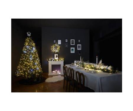 Гирлянда Twinkly Smart LED Strings RGB 400, BT + WiFi, Gen II, IP44 кабель че (TWS400STP-BEU)