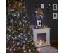 Гирлянда Twinkly Smart LED Strings AWW 400, BT + WiFi, Gen II, IP44, кабель ч (TWS400GOP-BEU)