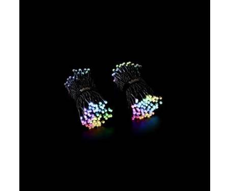Гирлянда Twinkly Smart LED Strings RGBW 400, BT + WiFi, Gen II, IP44, кабель (TWS400SPP-BEU)