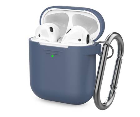 Чехол для Airpods AhaStyle Silicone Case Navy Blue (AHA-01060-NBL)