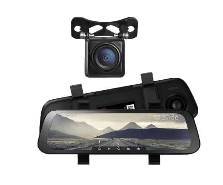 Видеорегистратор-зеркало Xiaomi 70mai Rearview Dash Cam Wide + Back Cam (Midrive D07+RC05)