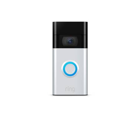 Умный дверной видеозвонок Ring Video Doorbell (2nd Gen) Satin Nickel