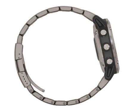 Смарт-часы Garmin quatix 6 Titanium Grey with Titanium Band (010-02158-95)