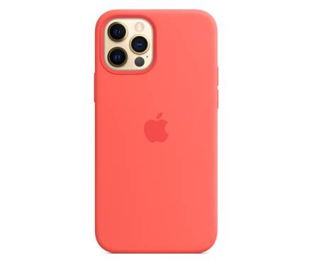 Чехол для Apple iPhone 12 Pro Max Silicone Case Pink Citrus Copy