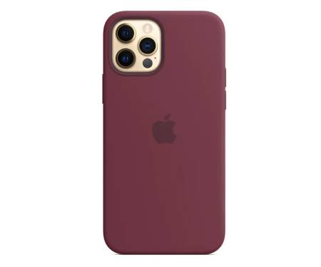 Чехол для Apple iPhone 12 Pro Max Silicone Case Plum Copy