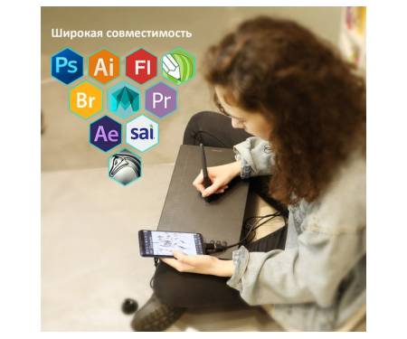 Huion Графический планшет Huion HS610