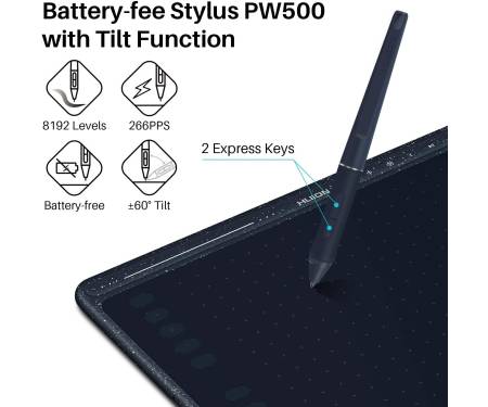 Huion Графический планшет Huion HS611 Starry blue