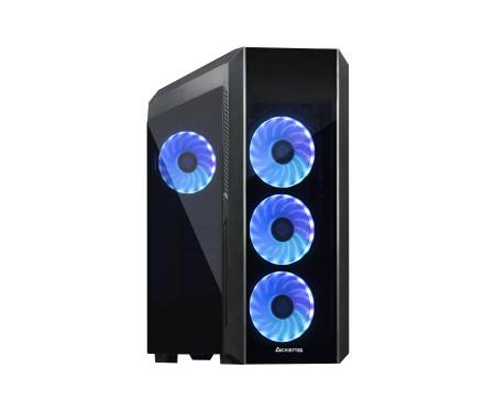 Chieftec Gaming Scorpion III Tempered Glass Edition, без БЖ