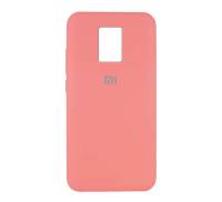 Чехол для Xiaomi Redmi Note 9 Silicone case Peach