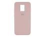 Чехол для Xiaomi Redmi Note 9 Silicone case Pink Sand