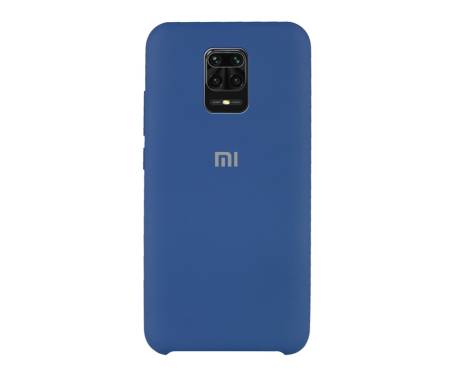 Чехол для Xiaomi Redmi Note 9S/Note 9 Pro/Note 9 Pro Max Silicone case Midnight Blue