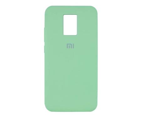 Чехол для Xiaomi Redmi Note 9S/Note 9 Pro/Note 9 Pro Max Silicone case Mint Gum