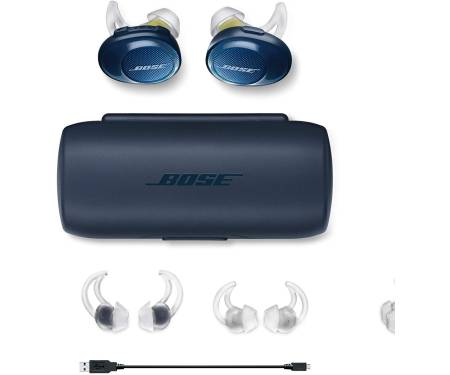 Bose SoundSport Free Wireless Headphones[Blue/Yellow]