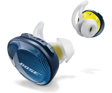 Bose SoundSport Free Wireless Headphones[Blue/Yellow]