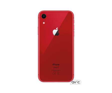 Смартфон Apple iPhone XR 128GB Slim Box Red (MH7N3)