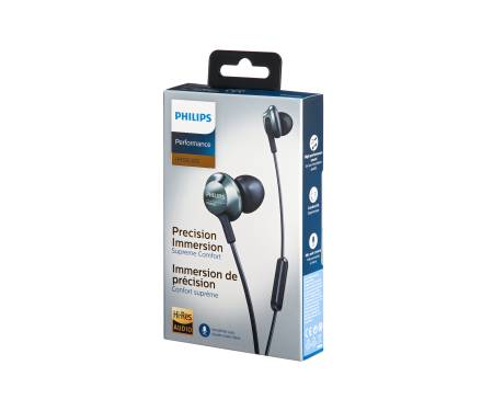 Philips PRO6305BK In-ear Hi-Res Mic Black