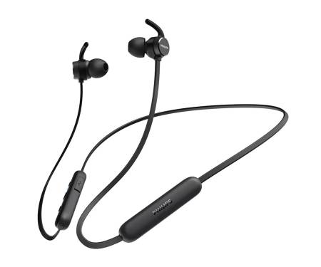 Наушники Philips TAE1205 In-ear Wireless Mic Black TAE1205BK
