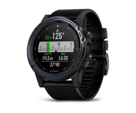 Спортивные часы Garmin Descent MK1 Dive Computer with Black Band Gray Sapphire (010-01760-12)