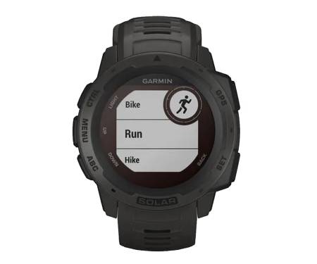 Смарт-часы Garmin Instinct Solar Graphite Gray (010-02293-10)