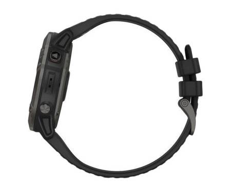 Спортивные часы Garmin Fenix 6X Pro Solar Titanium Carbon Grey DLC with Black Band (010-02157-21)