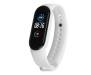 Ремешок для браслета Xiaomi Mi Band 5/6 Silicone White