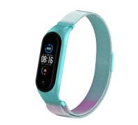 Ремешок для браслета Xiaomi Mi Band 5 Milanese Blue-Purple