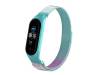 Ремешок для браслета Xiaomi Mi Band 5 Milanese Blue-Purple